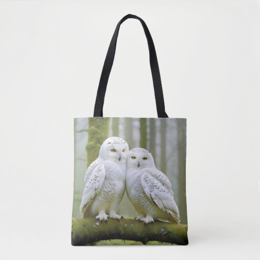 Tote Bag Chouette Animal Nature Faune Affection Soin (Devant)