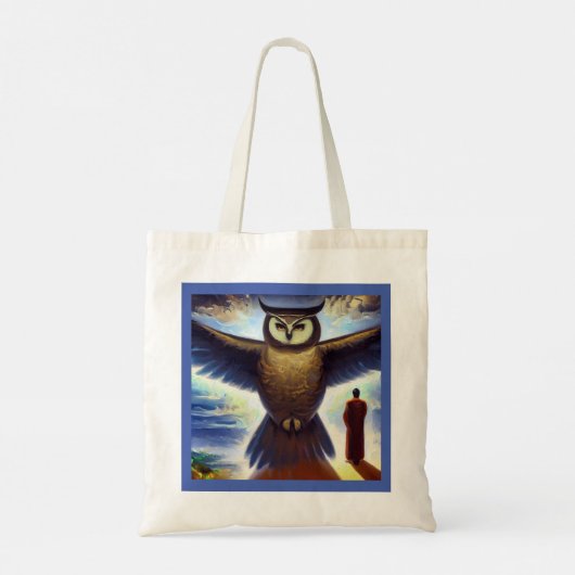 Tote Bag Chouette animale 4 (Dos)