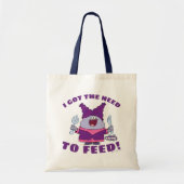 Tote Bag Chouette avec Fourche et couteau (Devant)