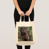 Tote Bag Chouette barrée (Devant (produit))