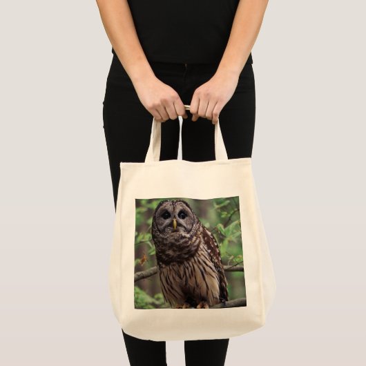 Tote Bag Chouette barrée (Devant (produit))
