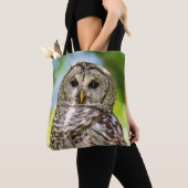 Tote Bag Chouette barrée (De près)