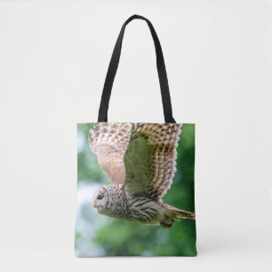 Tote Bag Chouette barrée en vol