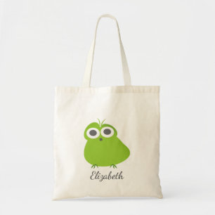 Tote Bag Chouette colorée personnalisée