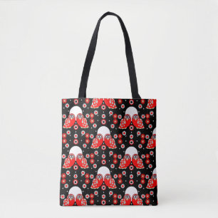 Tote Bag Chouette d'art populaire