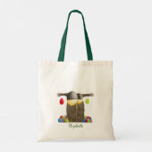 Tote Bag Chouette de Noël (Dos)