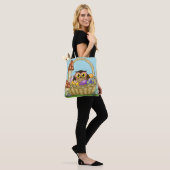 Tote Bag Chouette de Pâques mignonne (Sur le modèle)