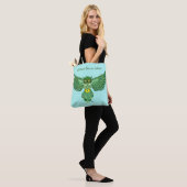 Tote Bag Chouette de vol Celtic Green (Sur le modèle)