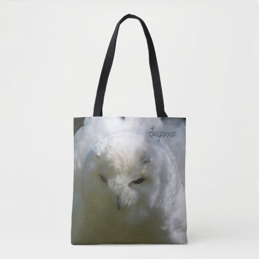 Tote Bag Chouette des neiges (Devant)