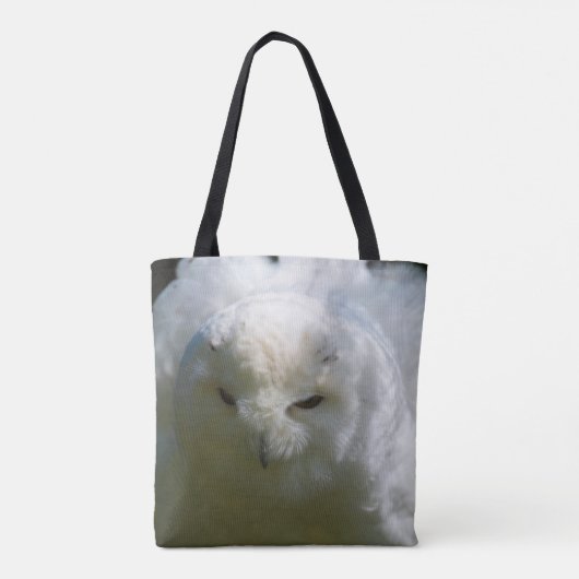 Tote Bag Chouette des neiges (Dos)