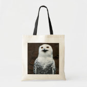 Tote Bag Chouette des neiges bti (Devant)