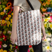 Tote Bag Chouette d'hiver enchantée