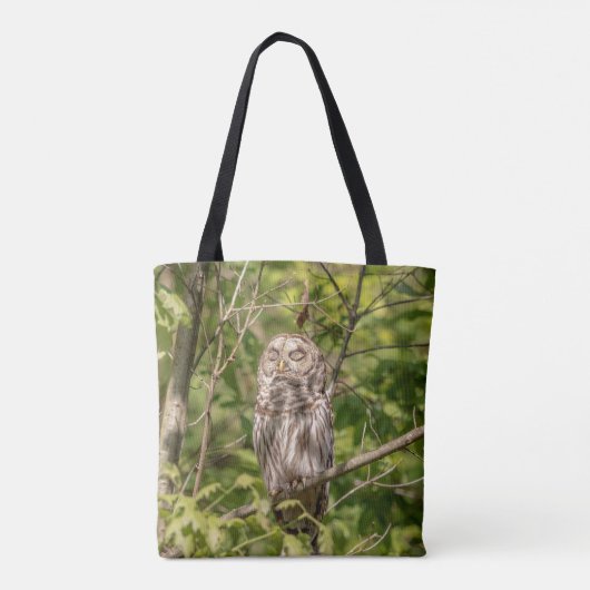 Tote Bag Chouette dorée (Dos)