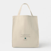 Tote Bag Chouette du livre interdite Fourre-tout (Dos)