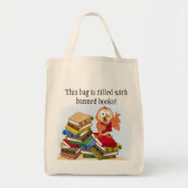 Tote Bag Chouette du livre interdite Fourre-tout (Devant)