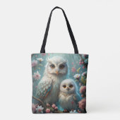 Tote Bag Chouette et bébé (Dos)
