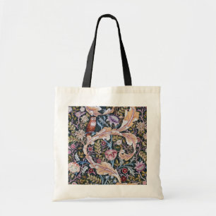 Tote Bag Chouette et fleurs, William Morris