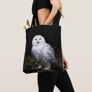 Tote Bag Chouette hivernale majestueuse