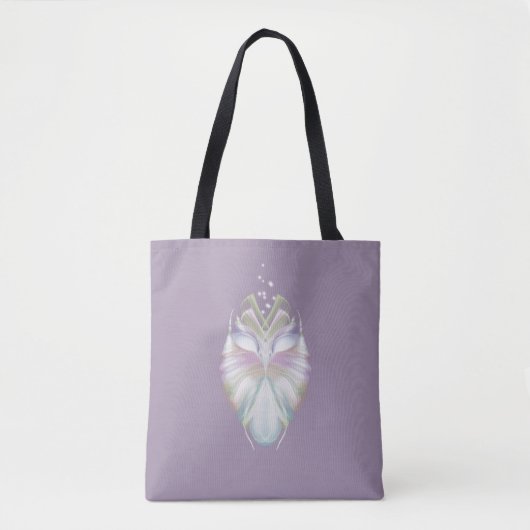 Tote Bag Chouette Oracle Pastel Purple (Devant)