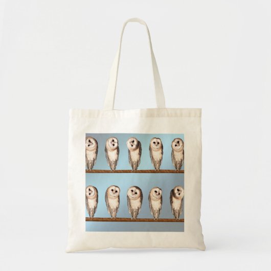 Tote Bag Chouettes curieuses (Devant)