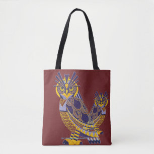 Tote Bag "Chouettes égyptiennes"