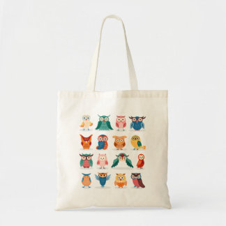 Tote Bag Chouettes mignonnes