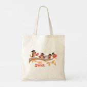 Tote Bag Chouettes mignonnes Retour à l'école (Dos)