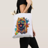 Tote Bag Chow Chow Chien Chien chinois race pour un Chow Ch (De près)