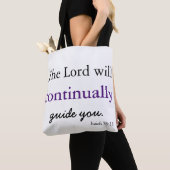 Tote Bag Chrétien Classique Le Seigneur Vous Guidera (De près)