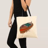 Tote Bag Chris-Craft Barrel Back (Devant (produit))