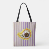 Tote Bag Chrissy le hérisson à tout-sur-impression (Dos)