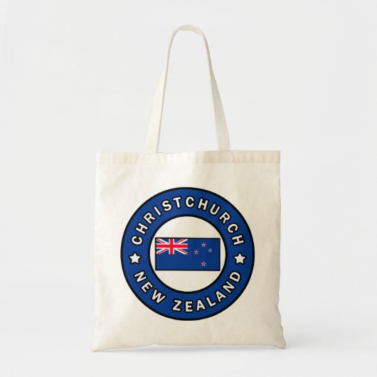Tote Bag Christchurch Nouvelle-Zélande (Devant)