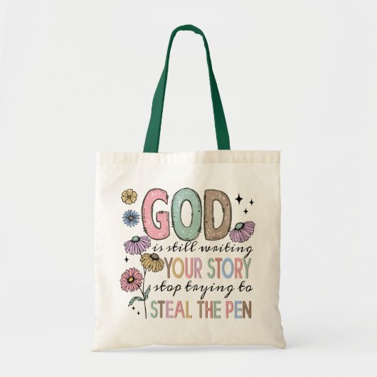 Tote Bag Christian Citation Retro (Devant)