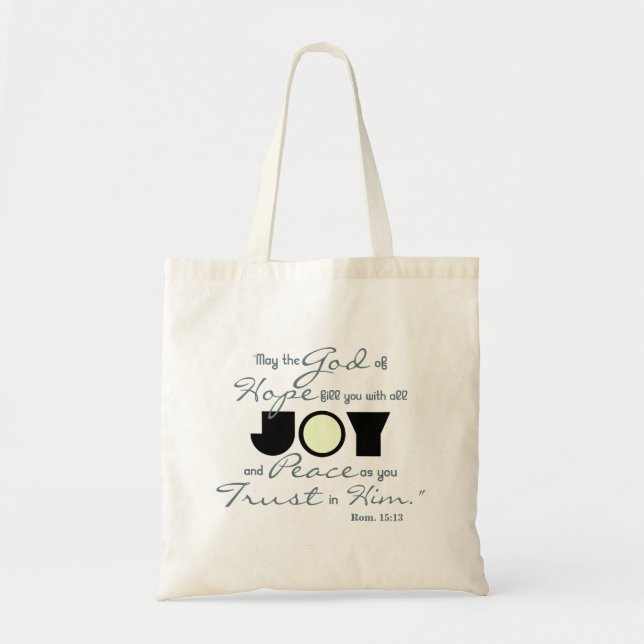 Tote Bag Christian Joy (Devant)