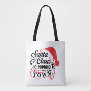 Tote Bag Christmas Approaching
