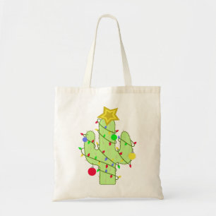Tote Bag Christmas Cactus