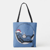Tote Bag Christmas Cat (Dos)