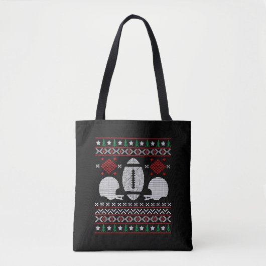 TOTE BAG CHRISTMAS FOOTBALL (Devant)
