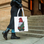 Tote Bag Christmas Gnome