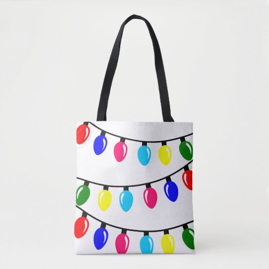 Tote Bag Christmas Lights (Devant)
