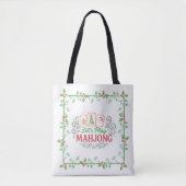 Tote Bag Christmas Mahjong | Let's Play Mahjong (Devant)