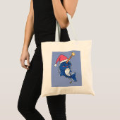 Tote Bag Christmas Narwhale (Devant (produit))
