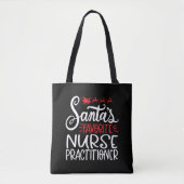 Tote Bag Christmas nurse practitioner (Devant)