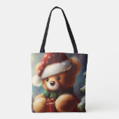 Tote Bag Christmas Teddy Bear 2 (Dos)