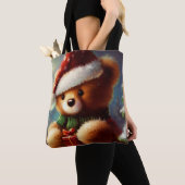 Tote Bag Christmas Teddy Bear 2 (De près)