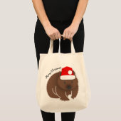Tote Bag Christmas Wombat (Devant (produit))