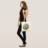 Tote Bag Chrome Mystical Eye Design (Devant (modèle))