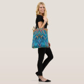 Tote Bag "Chromisca" - Portrait d'enceinte fluide (Sur le modèle)