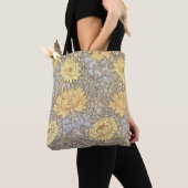 Tote Bag Chrysanthème Fleurs de Maman William Morris (De près)