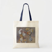 Tote Bag Chrysanthèmes par Gustave Caillebotte (Devant)